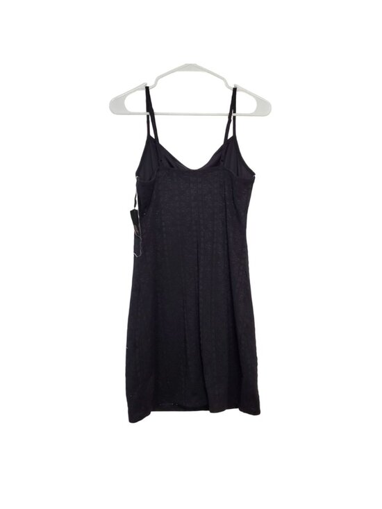 Wild Fable Black Lace Slip Dress With Adjustable Straps & Floral Detail Size Lar - Picture 4 of 10